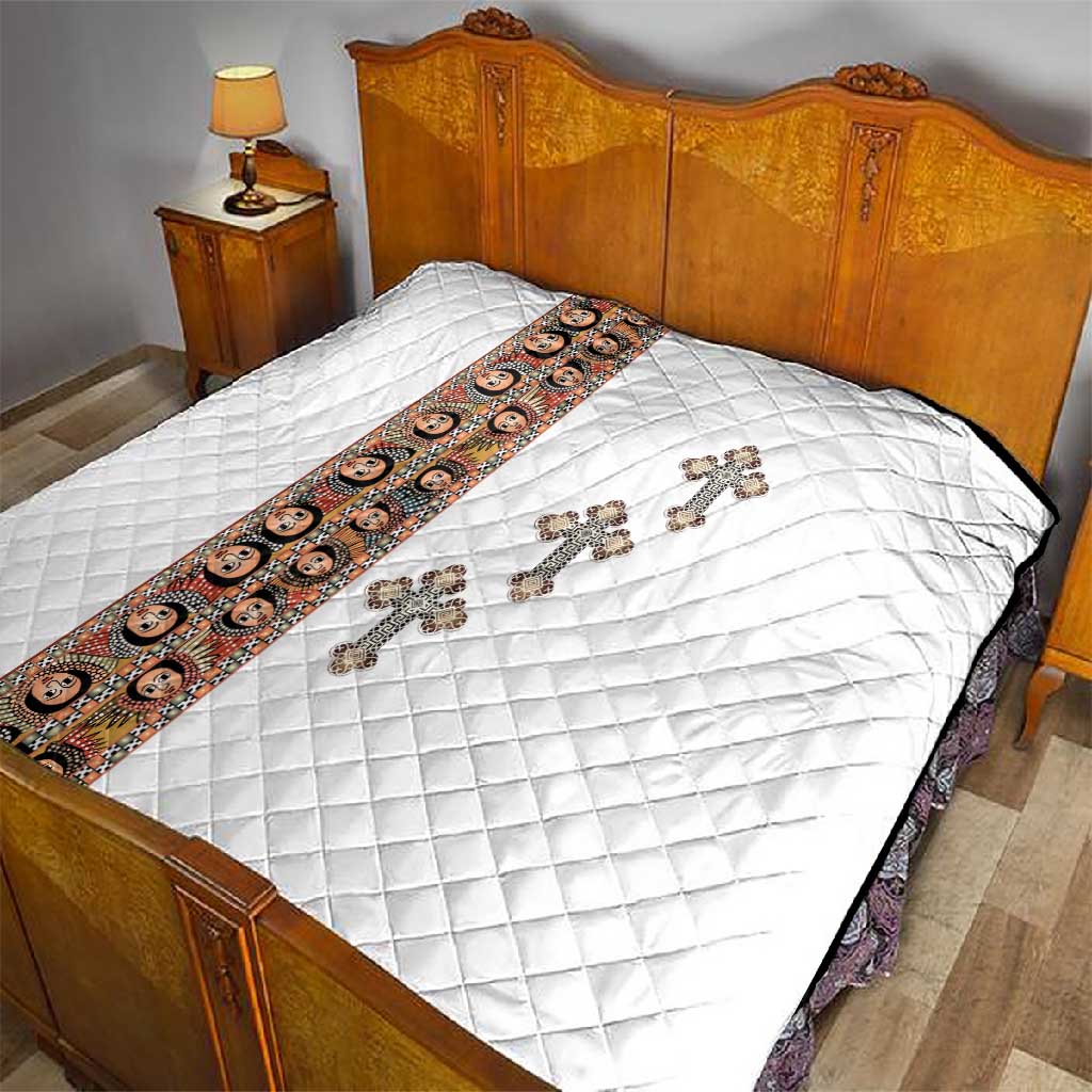 Ethiopia Angels Tilet With Cross Quilt LT15