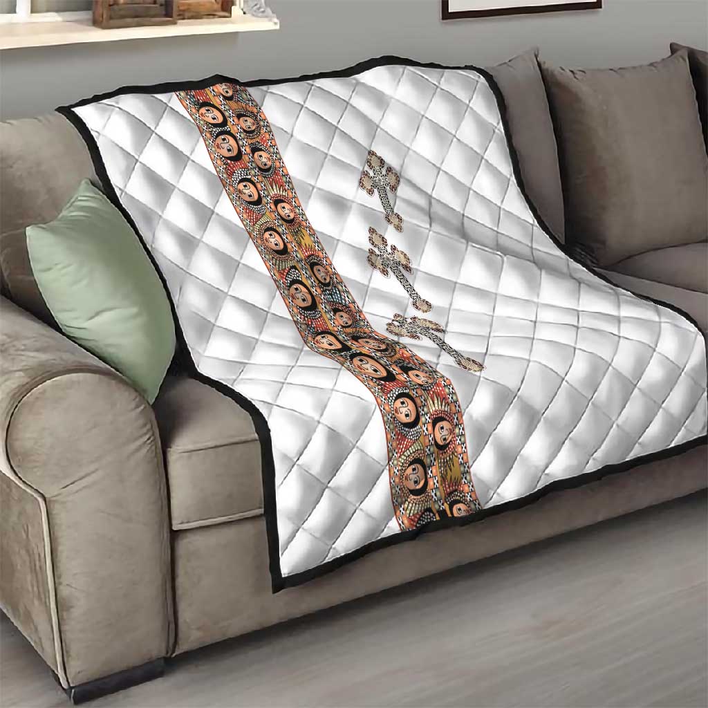 Ethiopia Angels Tilet With Cross Quilt LT15
