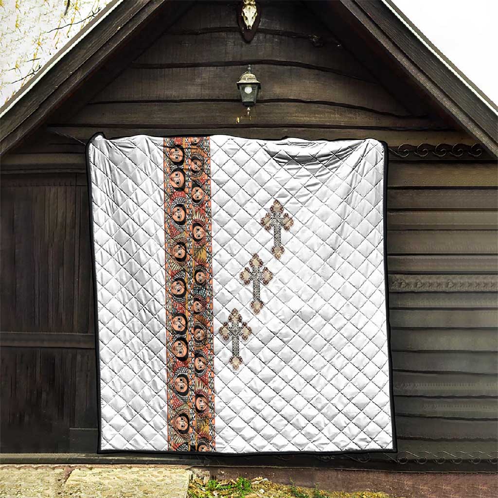 Ethiopia Angels Tilet With Cross Quilt LT15