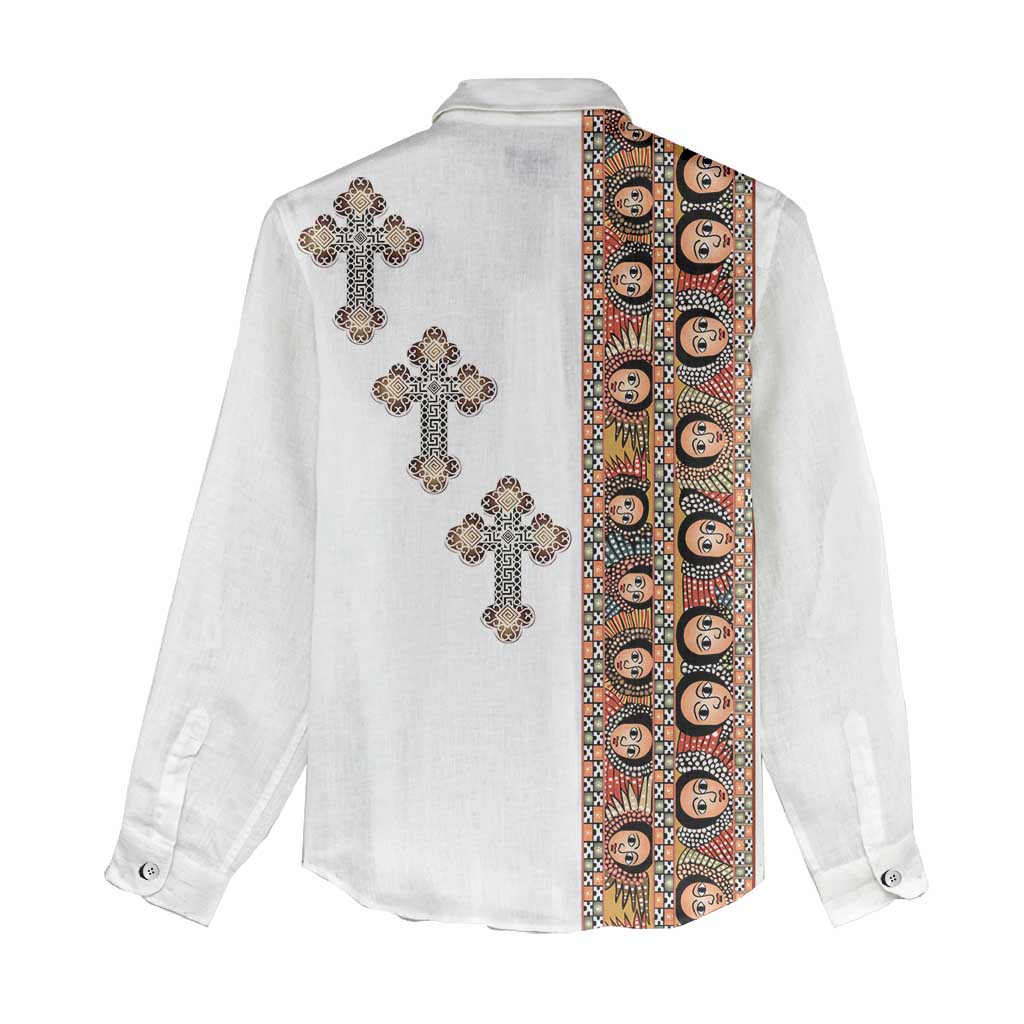 Ethiopia Angels Tilet With Cross Women Casual Shirt LT15