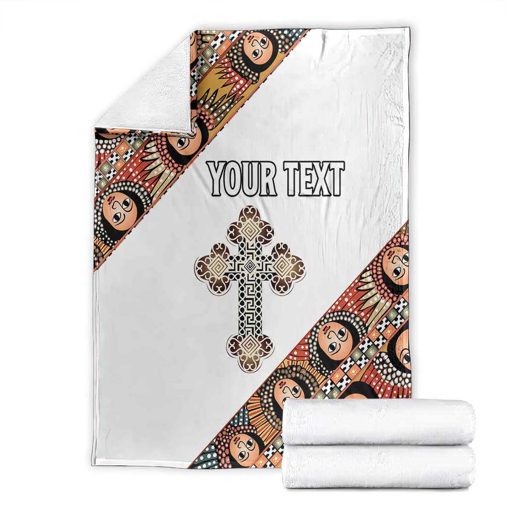 Personalized Ethiopia Blanket Ethiopian Orthodox Church Angel LT15