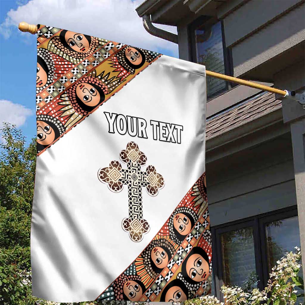 Personalized Ethiopia Garden Flag Ethiopian Orthodox Church Angel LT15