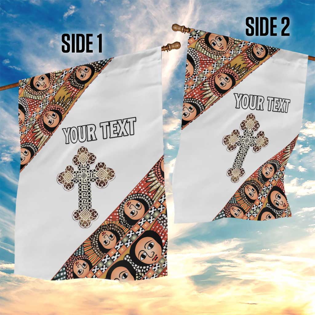 Personalized Ethiopia Garden Flag Ethiopian Orthodox Church Angel LT15