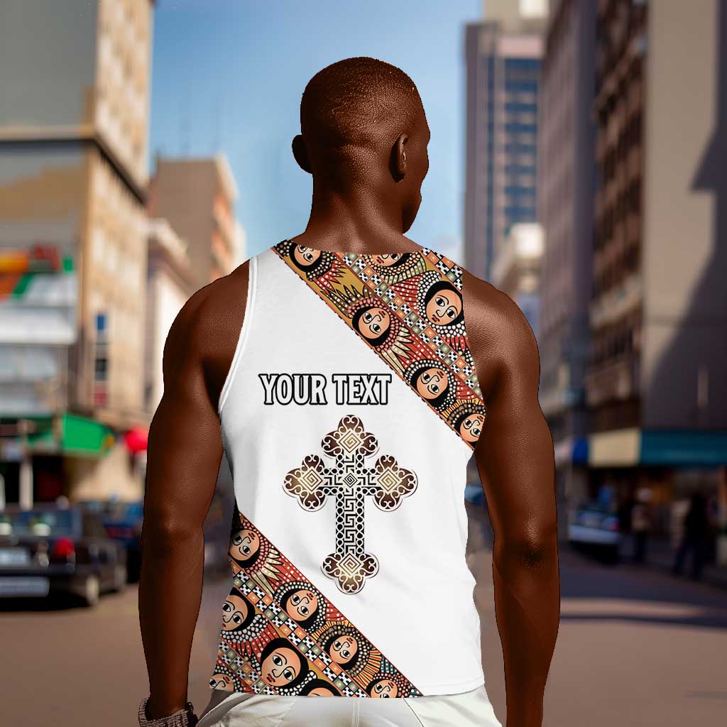 Personalized Ethiopia Men Tank Top Ethiopian Orthodox Church Angel LT15