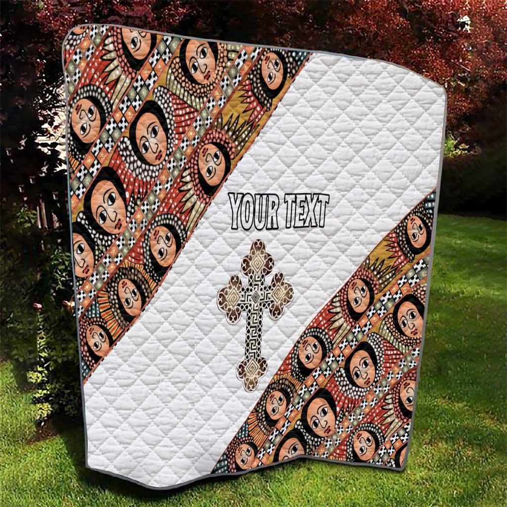 Personalized Ethiopia Quilt Ethiopian Orthodox Church Angel LT15