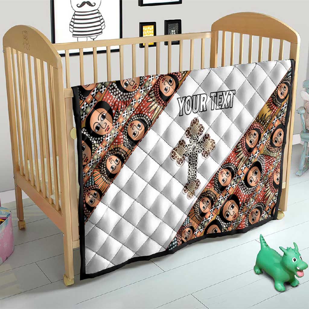Personalized Ethiopia Quilt Ethiopian Orthodox Church Angel LT15