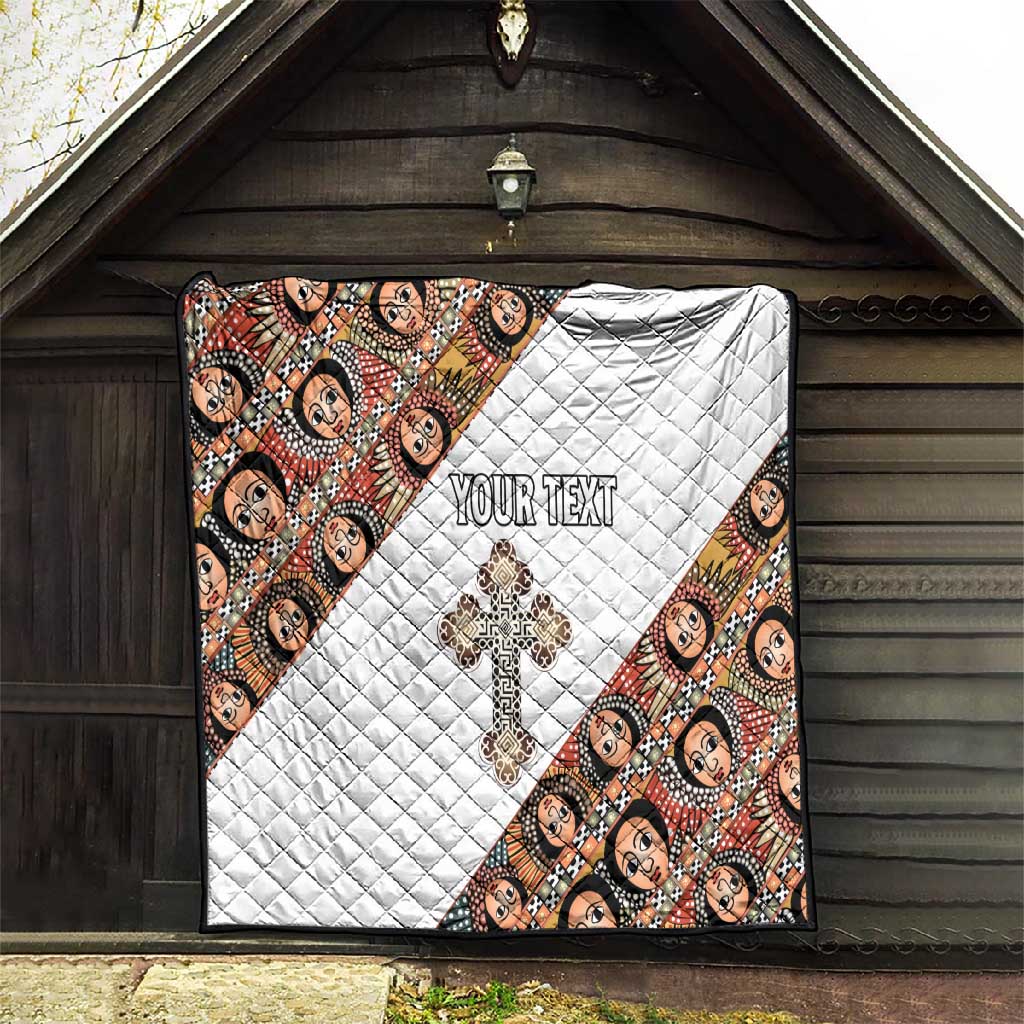 Personalized Ethiopia Quilt Ethiopian Orthodox Church Angel LT15