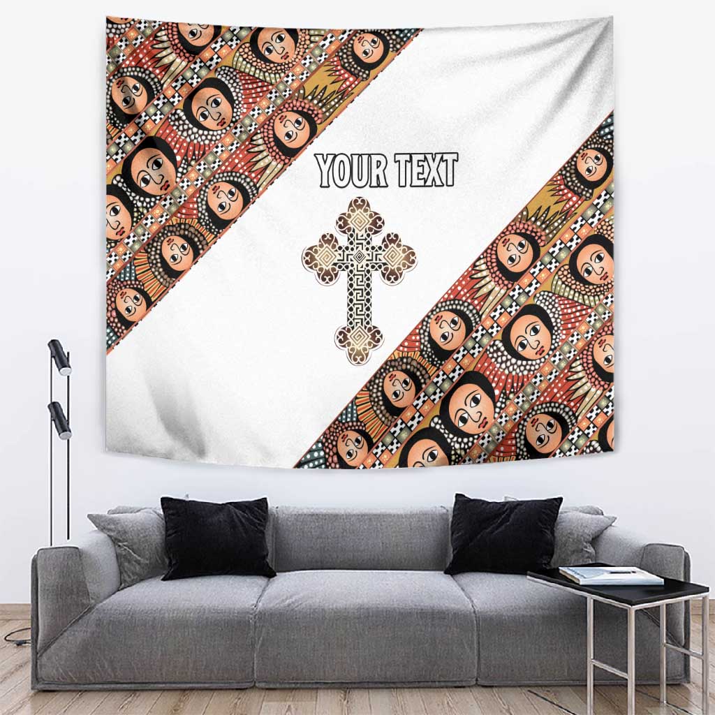 Personalized Ethiopia Tapestry Ethiopian Orthodox Church Angel LT15