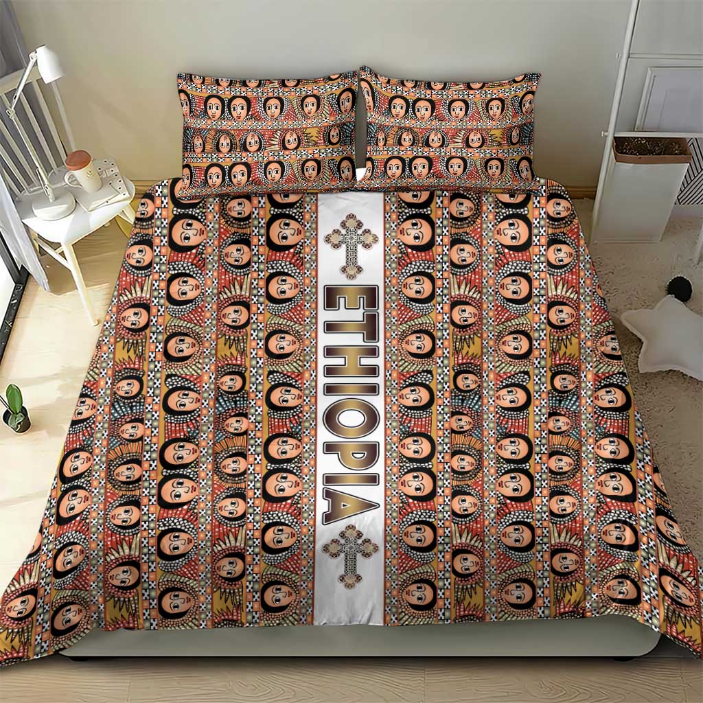 Ethiopia Bedding Set Ethiopian Tewahedo Angel Orthodox LT15