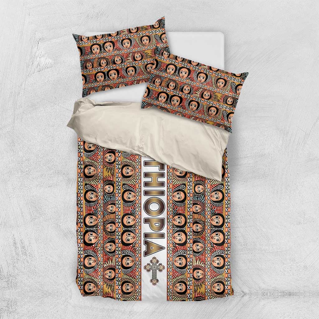 Ethiopia Bedding Set Ethiopian Tewahedo Angel Orthodox LT15