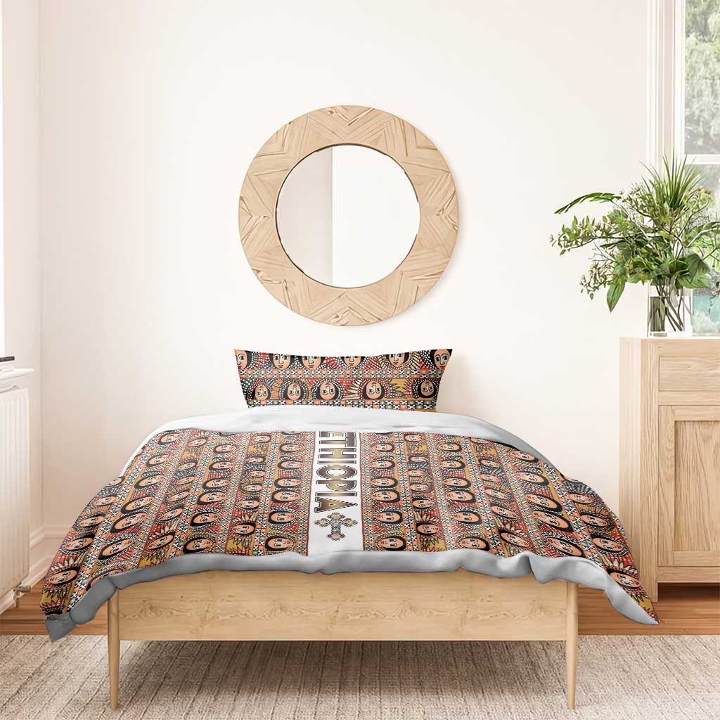 Ethiopia Bedding Set Ethiopian Tewahedo Angel Orthodox LT15
