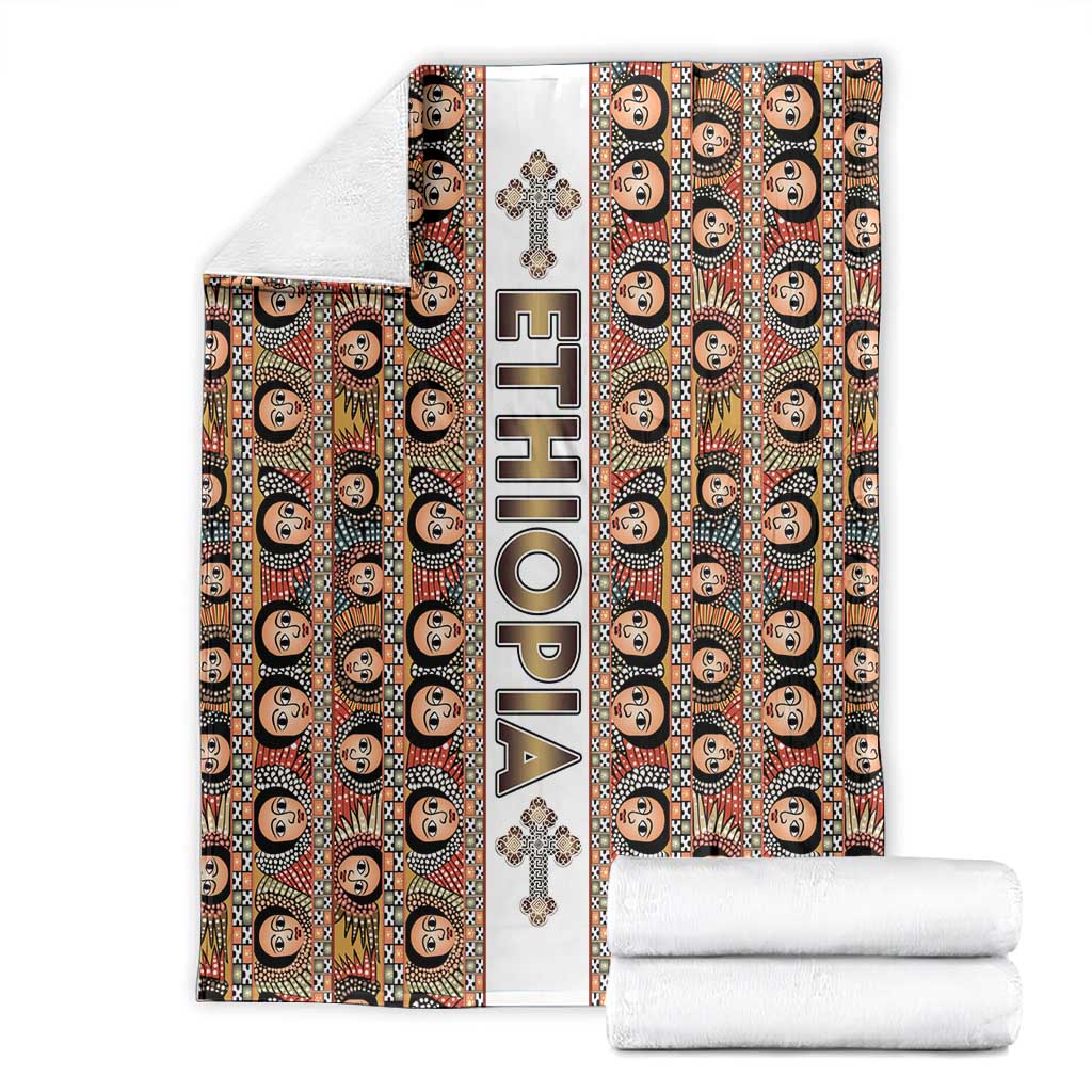Ethiopia Blanket Ethiopian Tewahedo Angel Orthodox LT15