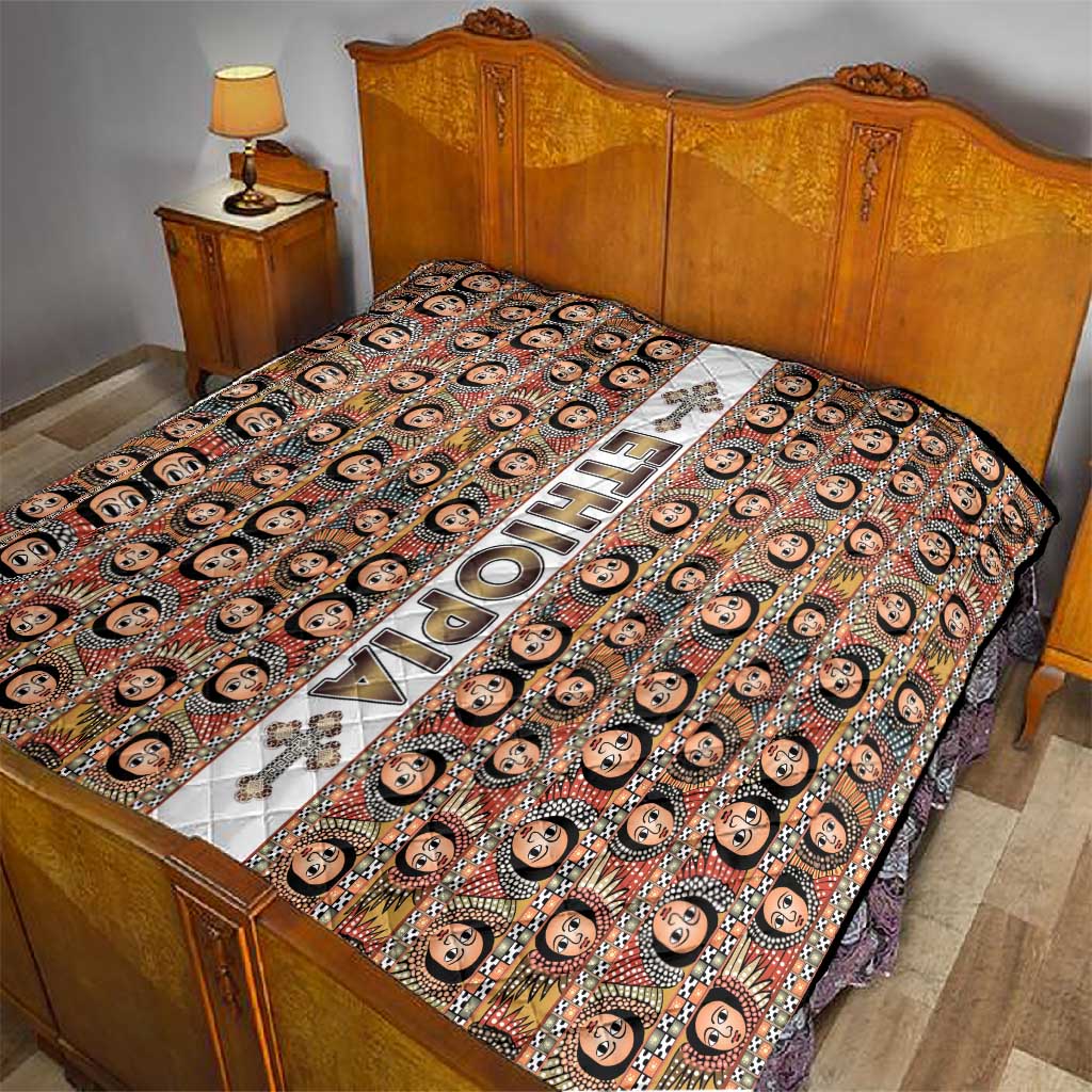 Ethiopia Quilt Ethiopian Tewahedo Angel Orthodox LT15