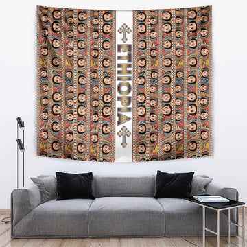 Ethiopia Tapestry Ethiopian Tewahedo Angel Orthodox LT15