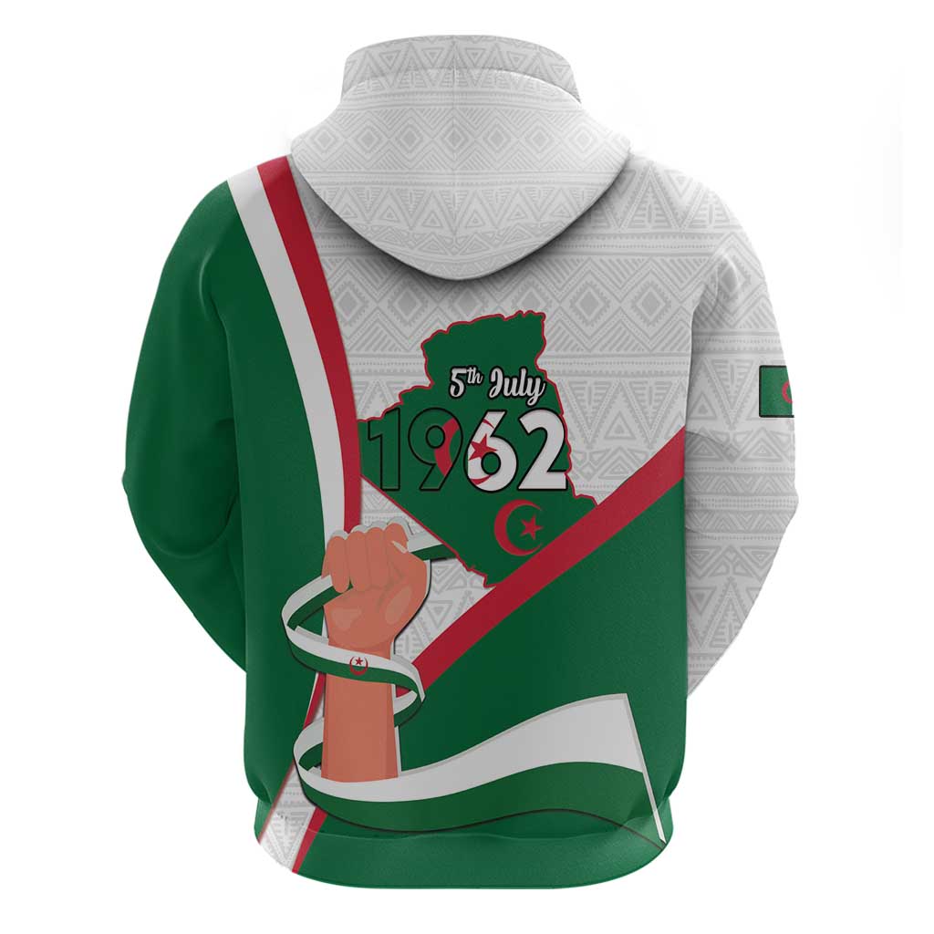 Happy Algeria Independence Day Hoodie Maqam Echahid Coat Of Arms LT15