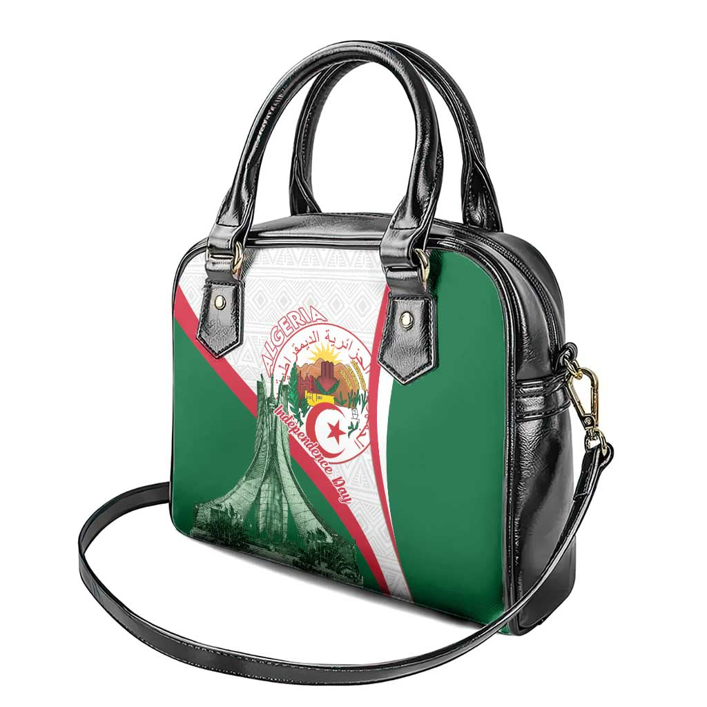 Happy Algeria Independence Day Shoulder Handbag Maqam Echahid Coat Of Arms LT15