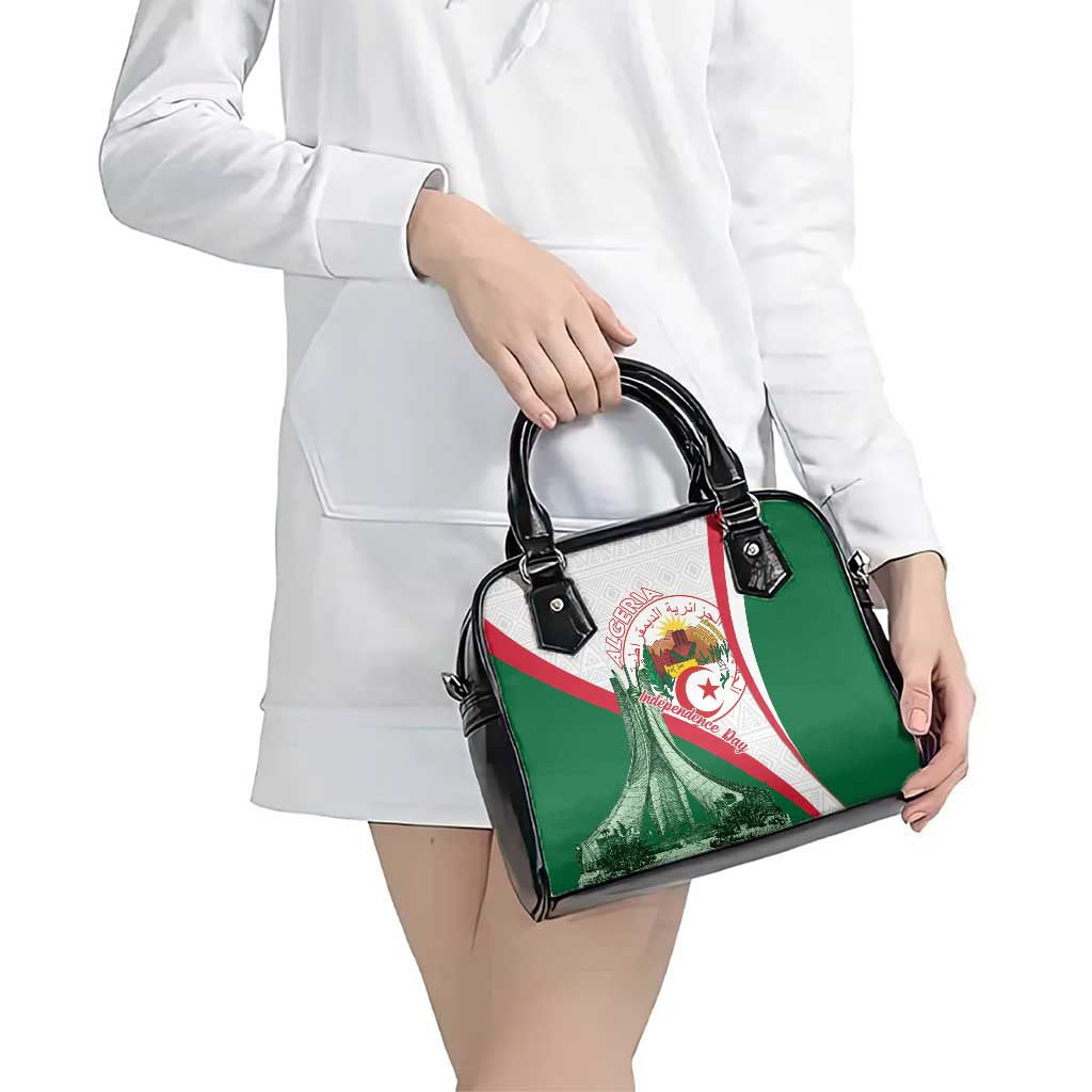 Happy Algeria Independence Day Shoulder Handbag Maqam Echahid Coat Of Arms LT15
