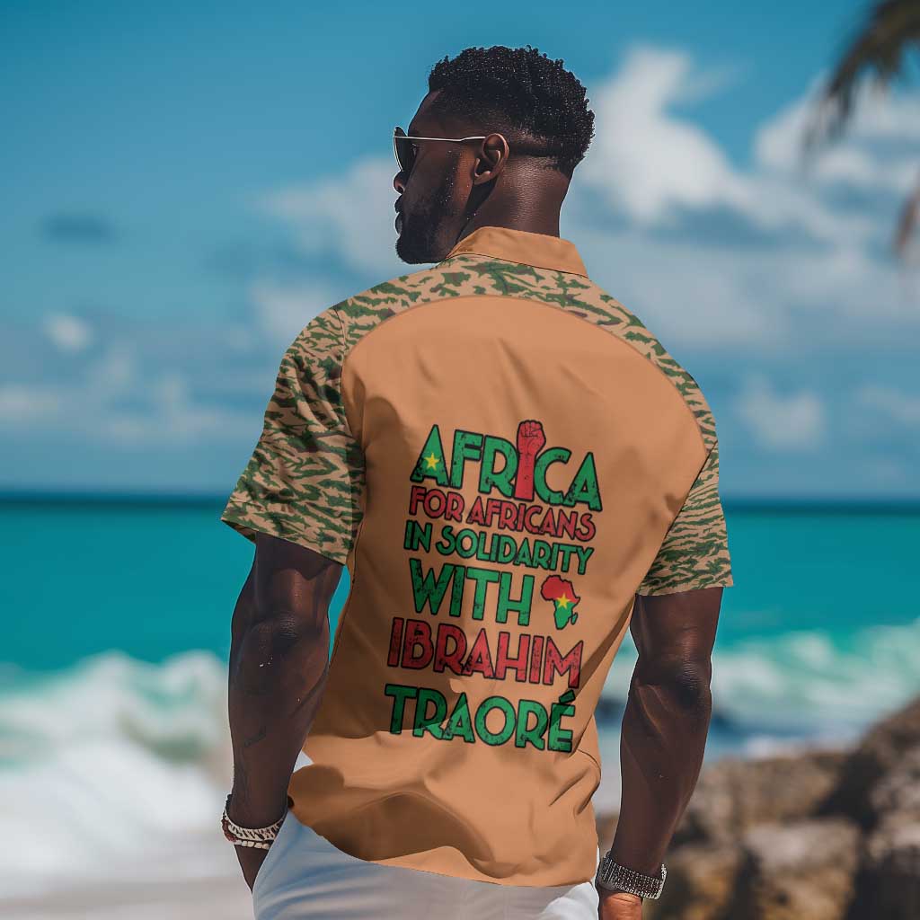 Traore Is My President Hawaiian Shirt Africa For Africans LT15
