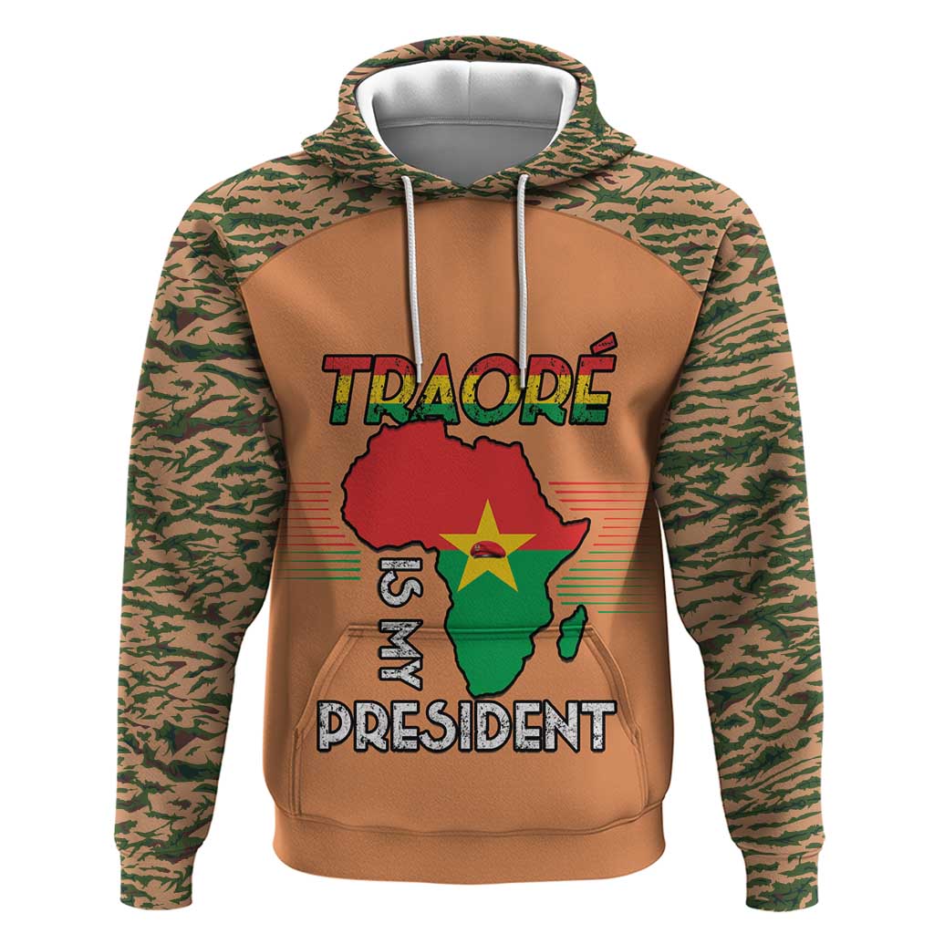 Africa in Solidarity with Traore Hoodie Africa For Africans LT15
