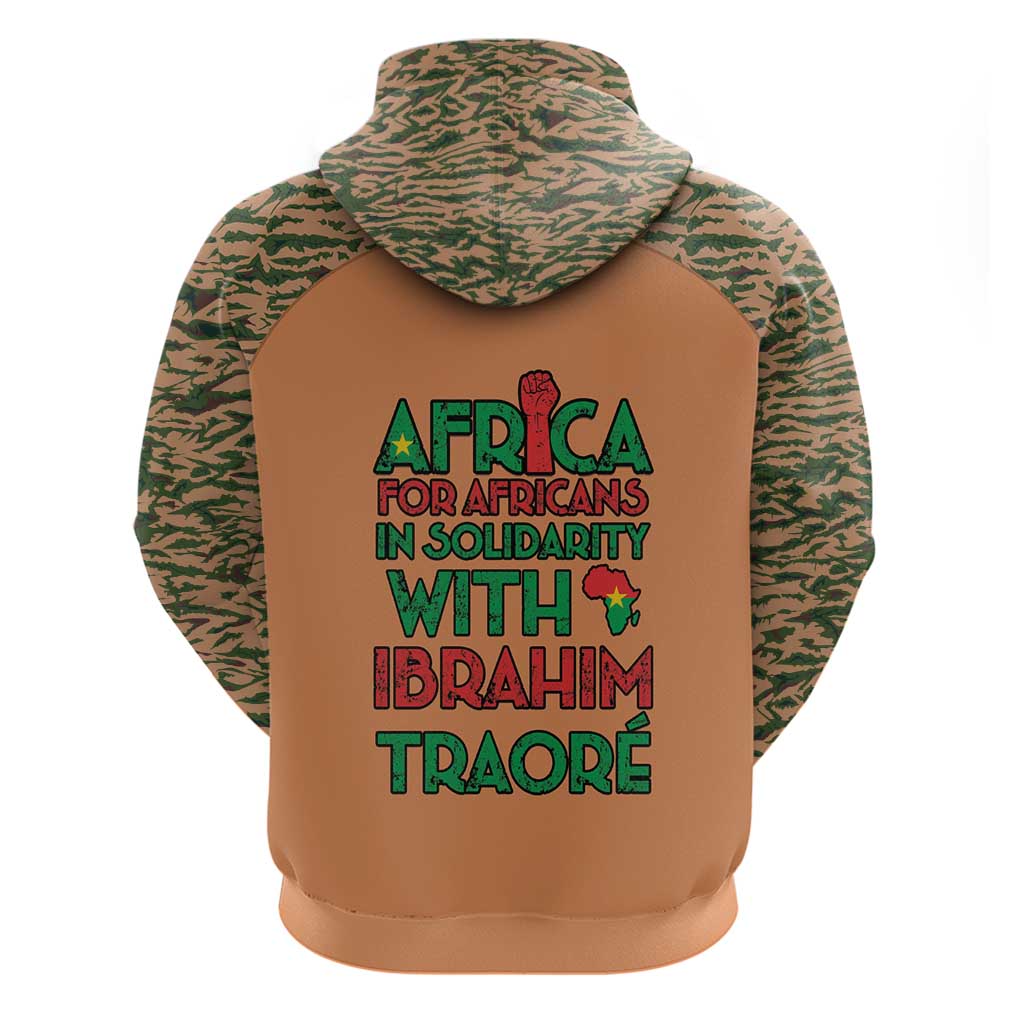 Africa in Solidarity with Traore Hoodie Africa For Africans LT15