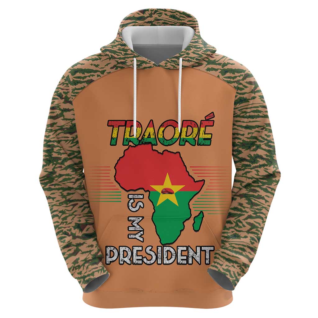Africa in Solidarity with Traore Hoodie Africa For Africans LT15