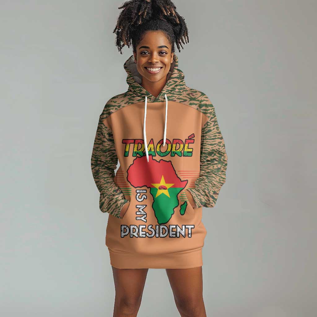 Traore Is My President Hoodie Dress Africa For Africans LT15