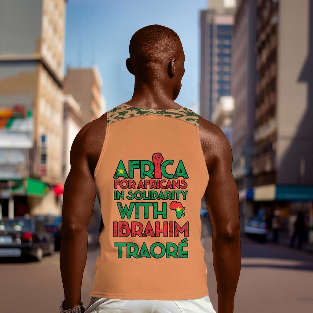 Traore Is My President Men Tank Top Africa For Africans LT15