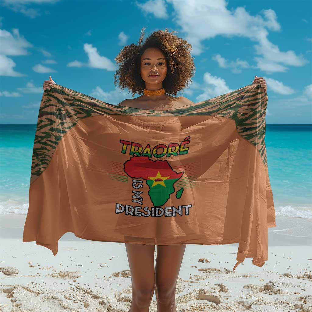 Traore Is My President Sarong Africa For Africans LT15
