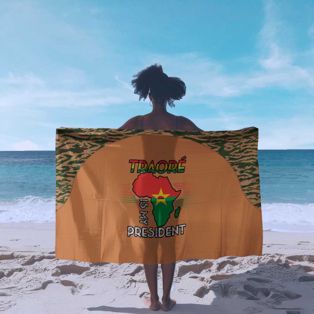 Traore Is My President Sarong Africa For Africans LT15