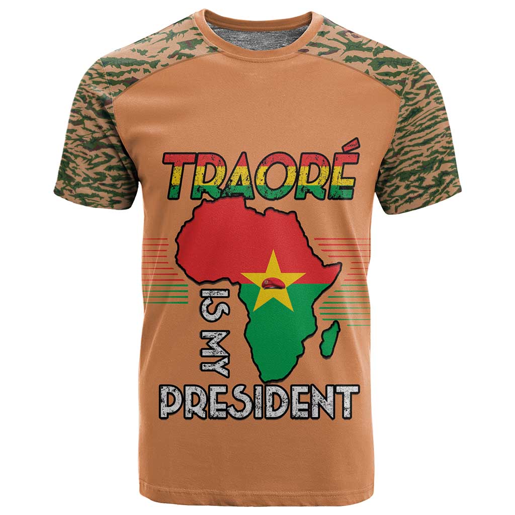 Traore Is My President T shirt Africa For Africans LT15