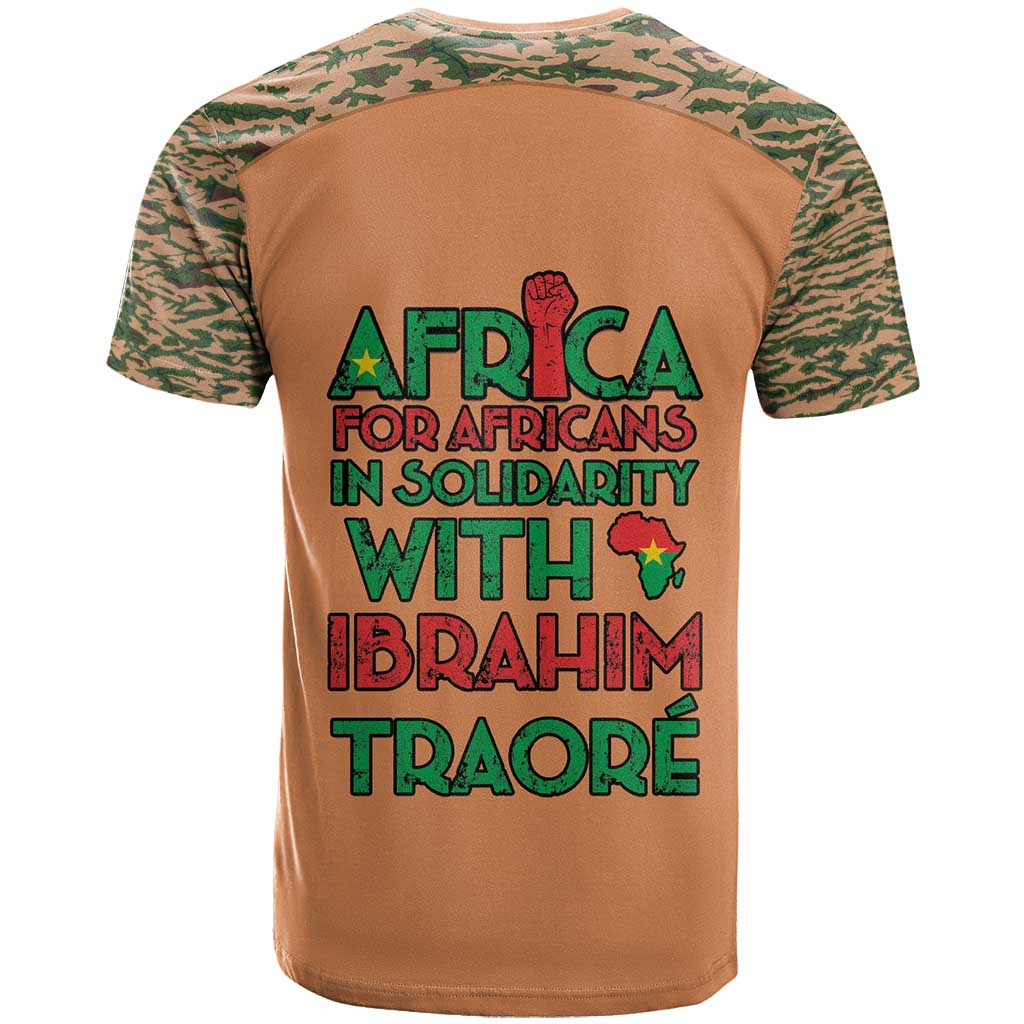 Traore Is My President T shirt Africa For Africans LT15