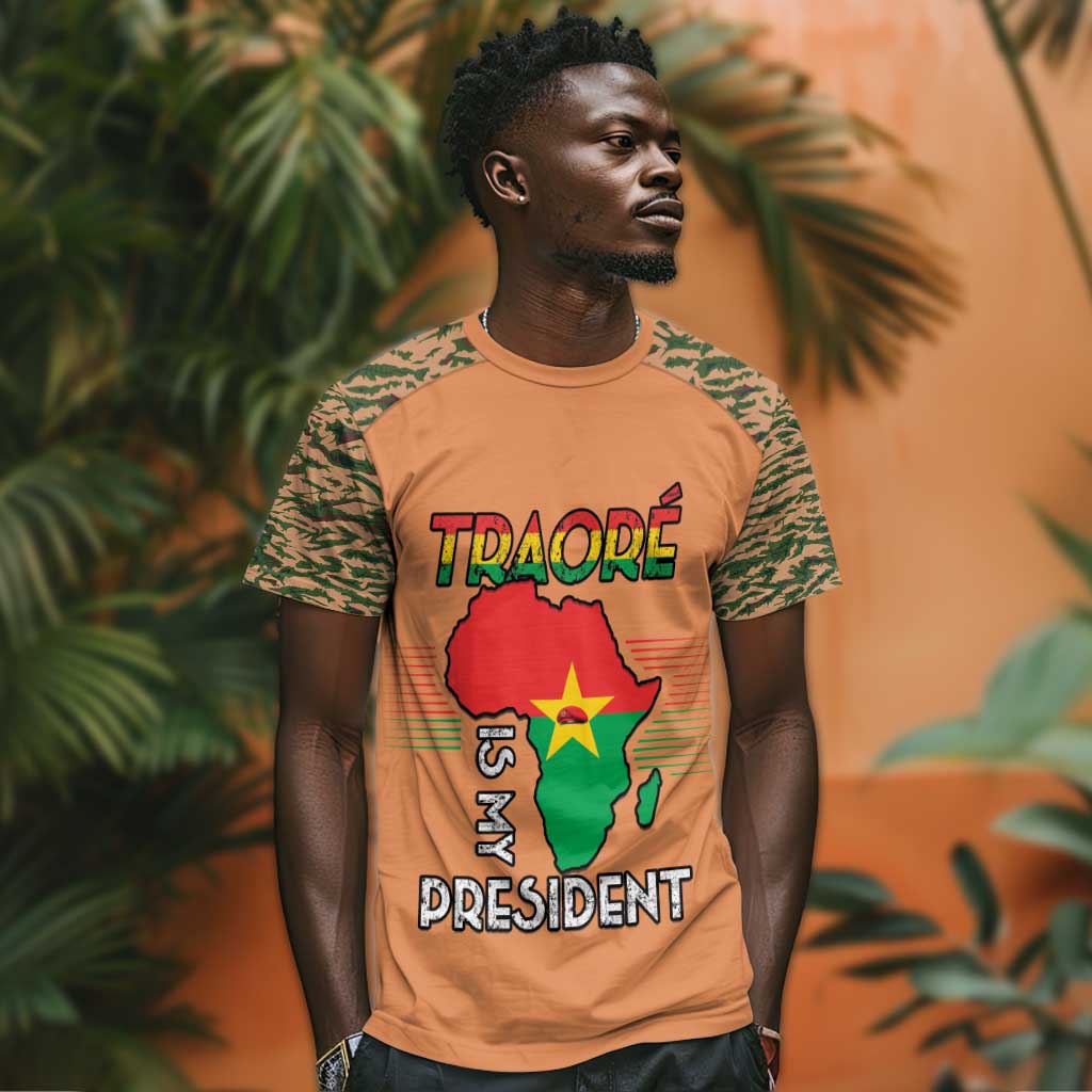 Traore Is My President T shirt Africa For Africans LT15