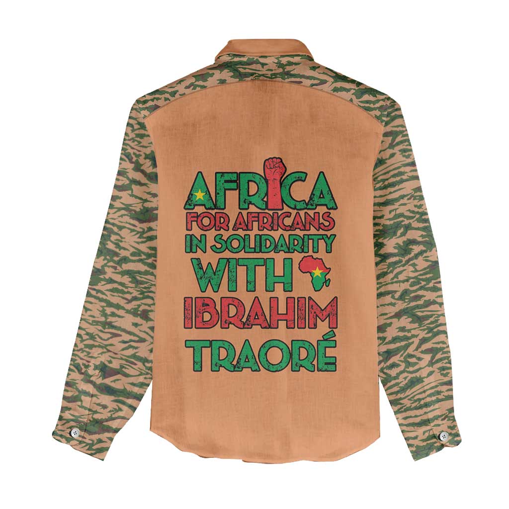 Traore Is My President Women Casual Shirt Africa For Africans LT15