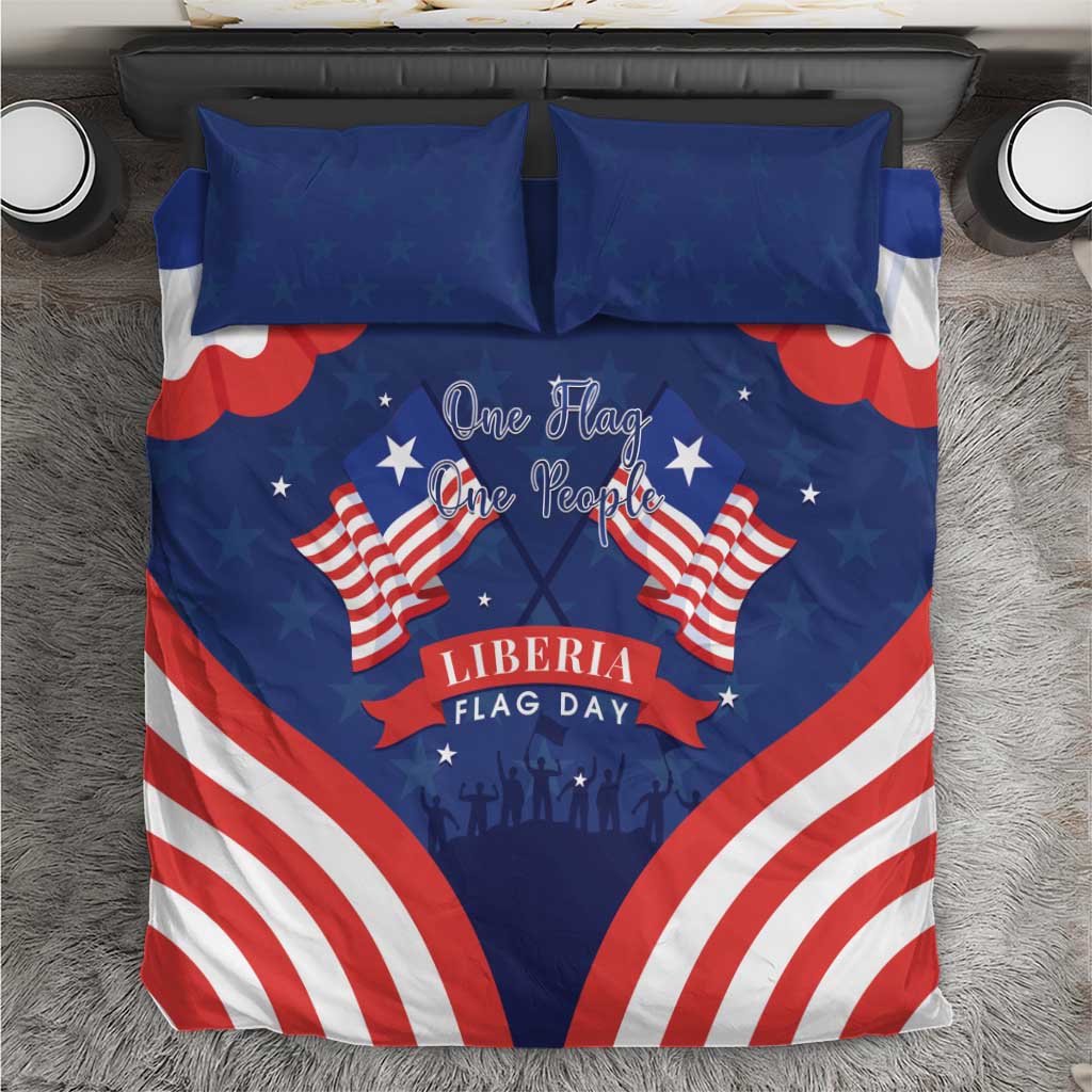 Liberia Flag Day Bedding Set One Flag One People LT15