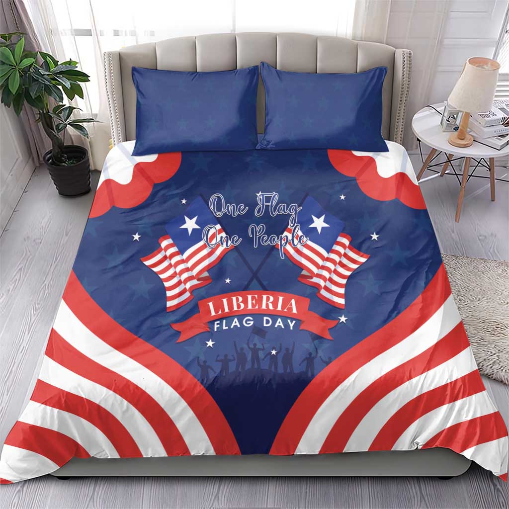 Liberia Flag Day Bedding Set One Flag One People LT15