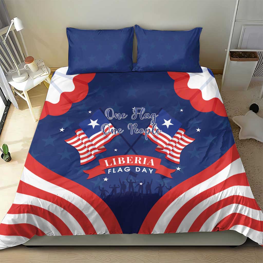 Liberia Flag Day Bedding Set One Flag One People LT15