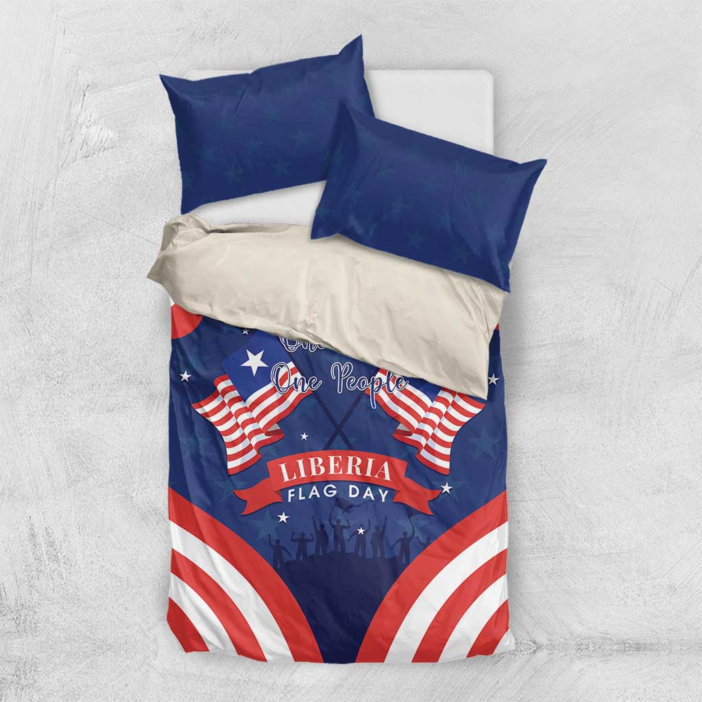 Liberia Flag Day Bedding Set One Flag One People LT15