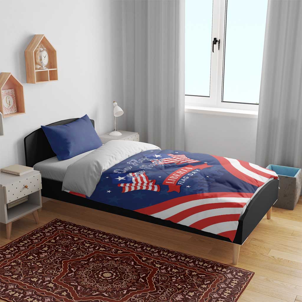 Liberia Flag Day Bedding Set One Flag One People LT15