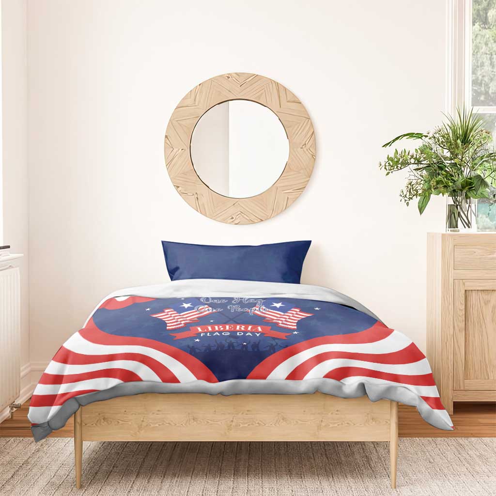 Liberia Flag Day Bedding Set One Flag One People LT15