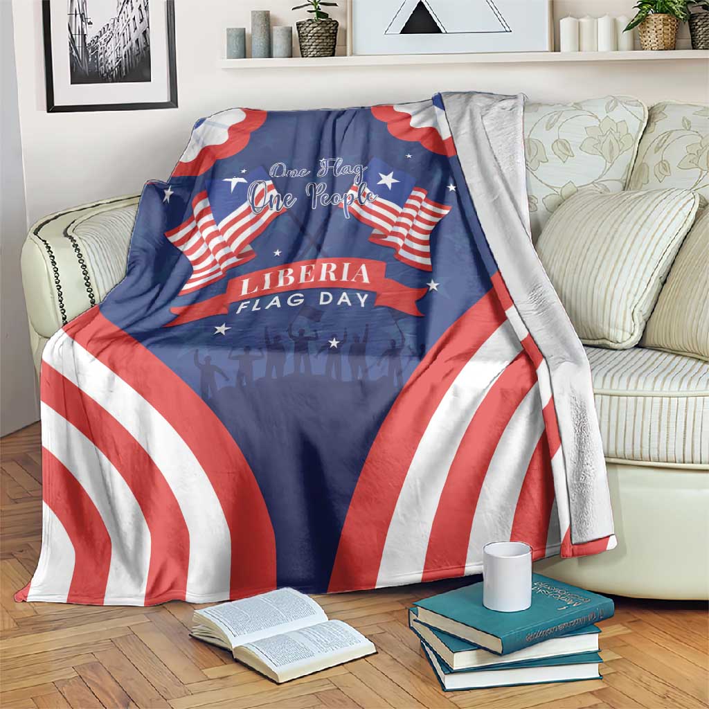 Liberia Flag Day Blanket One Flag One People LT15