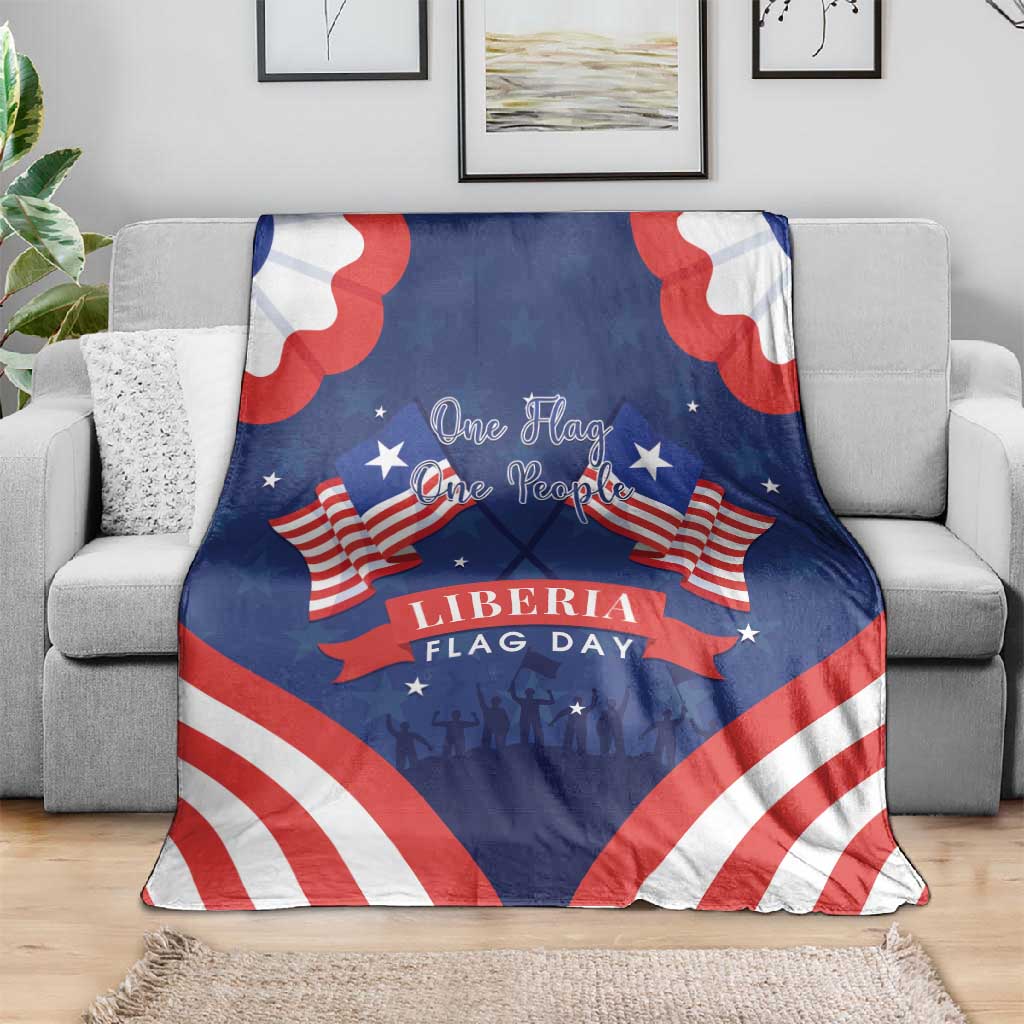 Liberia Flag Day Blanket One Flag One People LT15