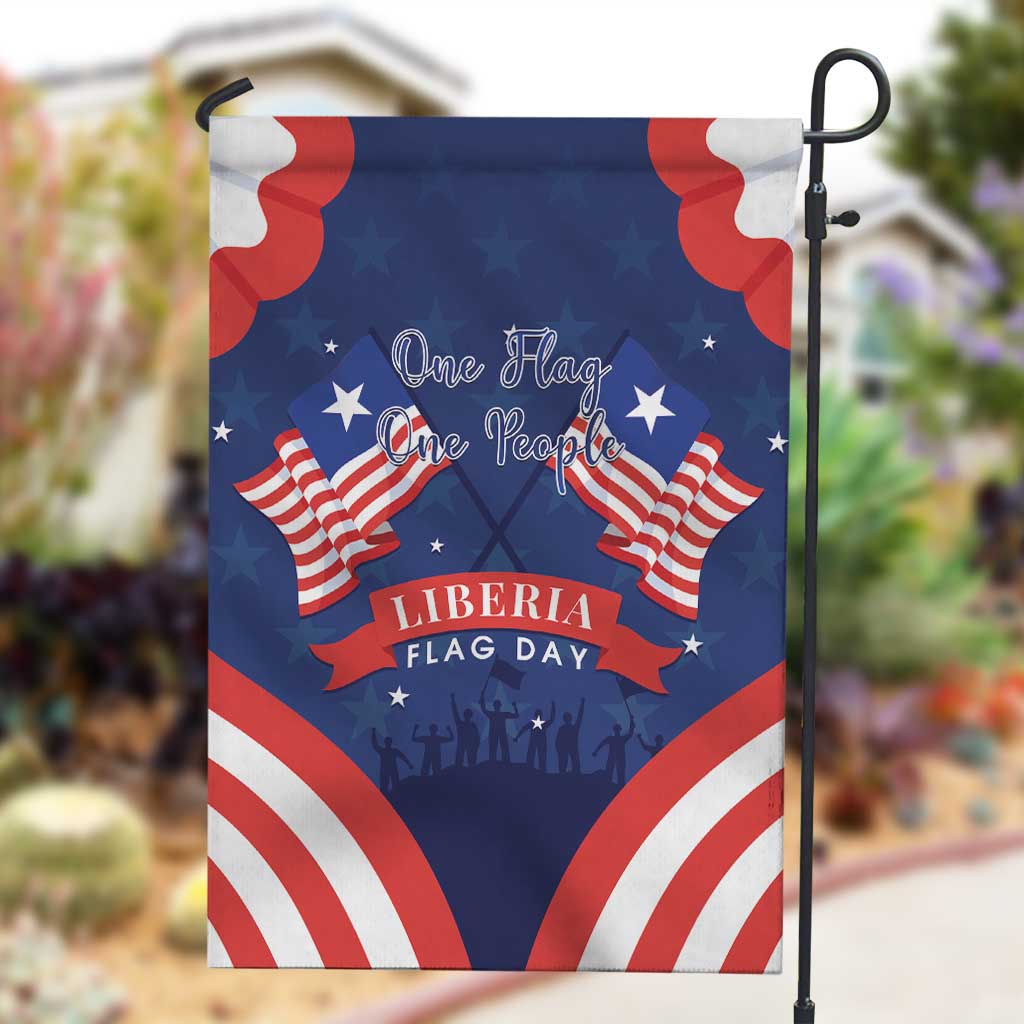 Liberia Flag Day Garden Flag One Flag One People LT15