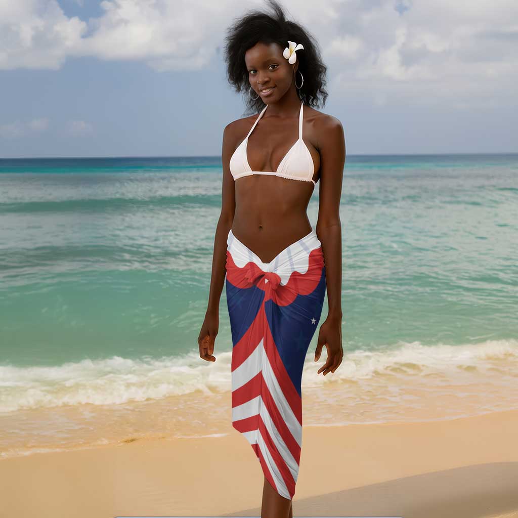 Liberia Flag Day Sarong One Flag One People LT15
