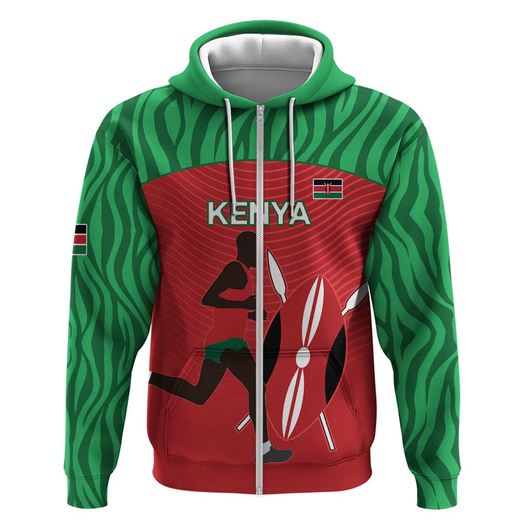 Custom Athletics Kenya Hoodie Kenyan Runner LT15