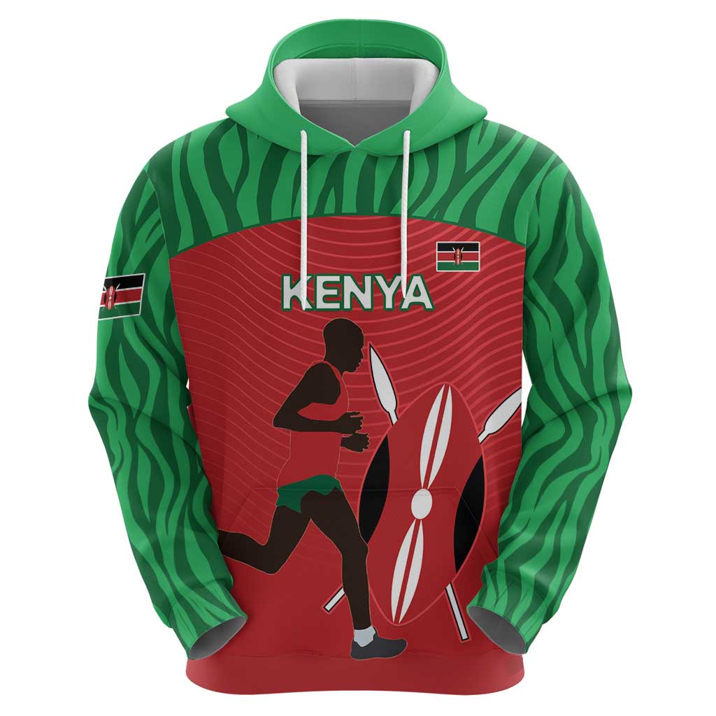 Custom Athletics Kenya Hoodie Kenyan Runner LT15