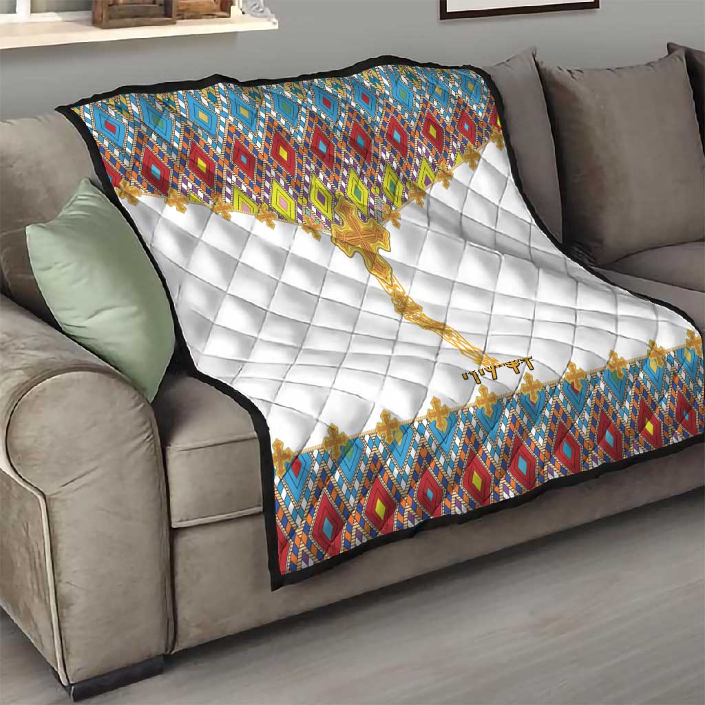 Happy Ethiopian Timkat Quilt Cross Mix Tilet Pattern LT15