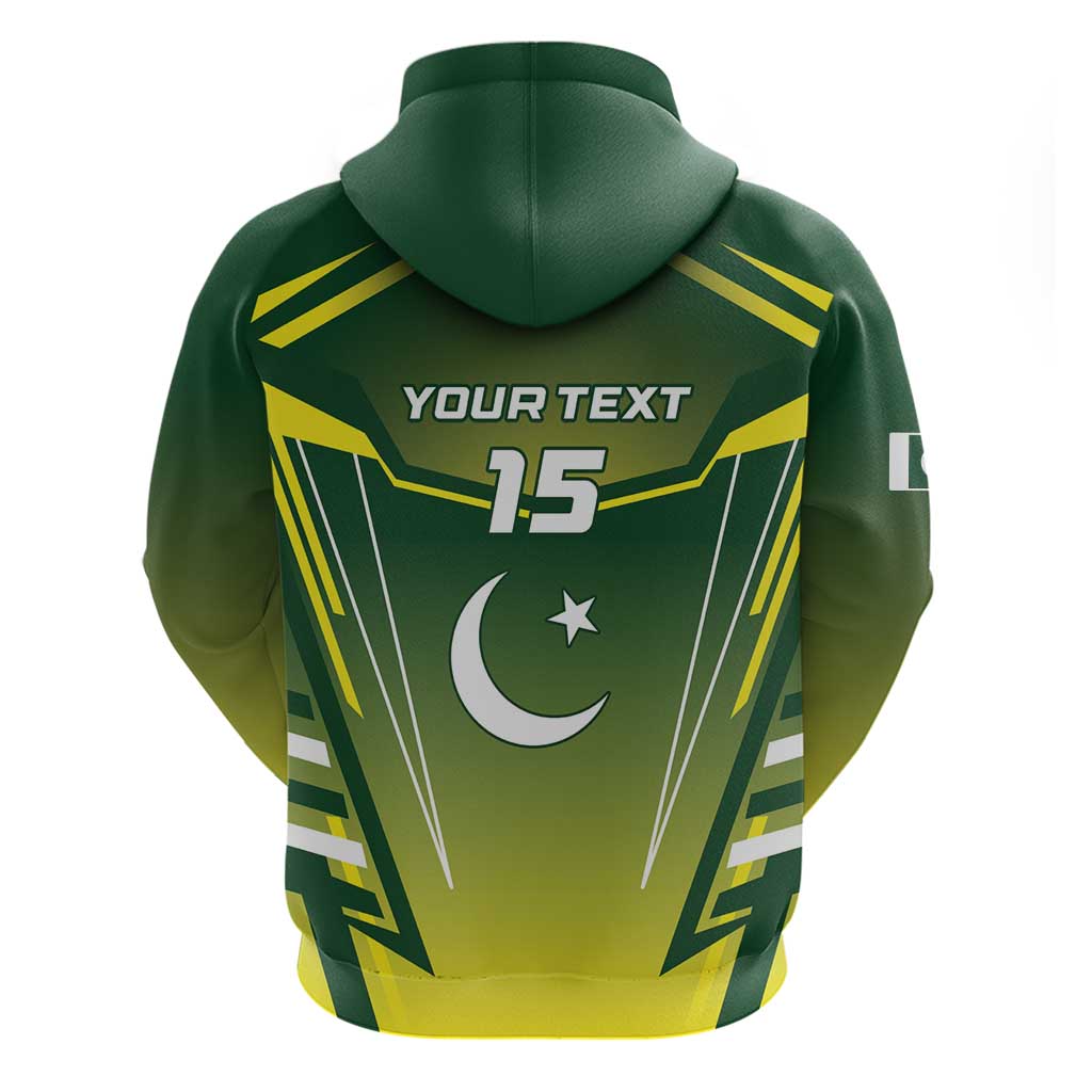 Custom Pakistan Cricket Hoodie Go Shaheens LT15