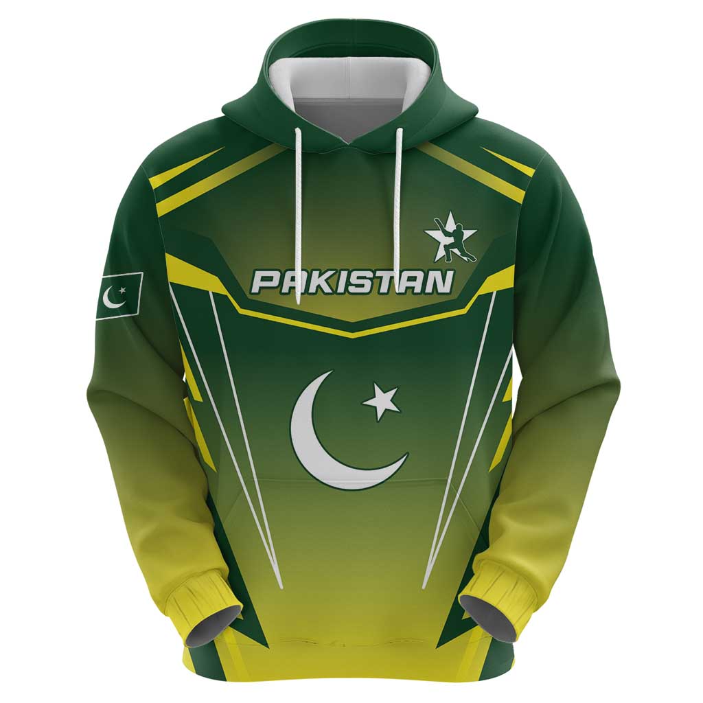 Custom Pakistan Cricket Hoodie Go Shaheens LT15