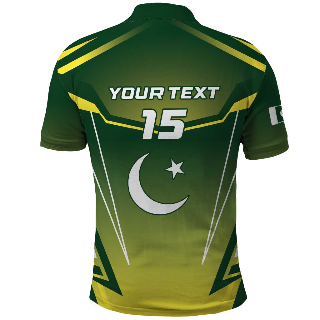 Custom Pakistan Cricket Polo Shirt Go Shaheens LT15