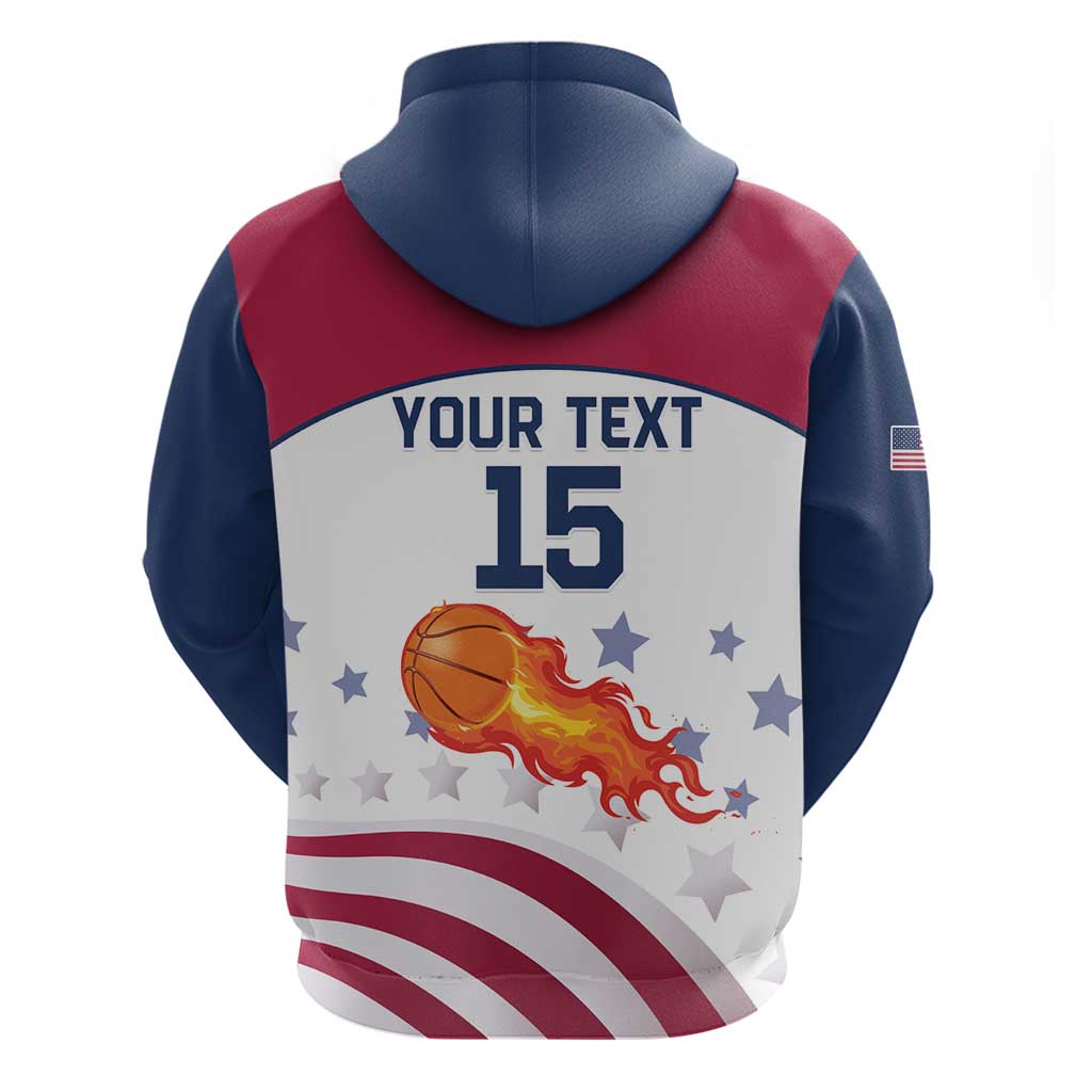 Custom United States Basketball Hoodie Go Champions LT15